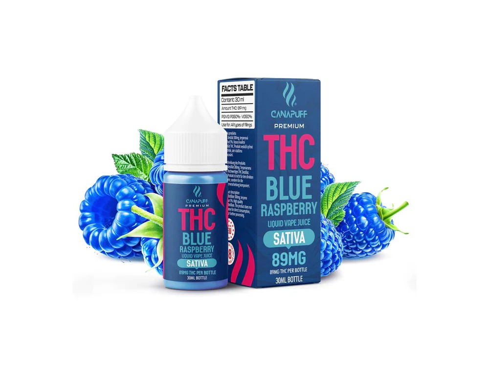 THC Liquid Blue Raspberry 30ml