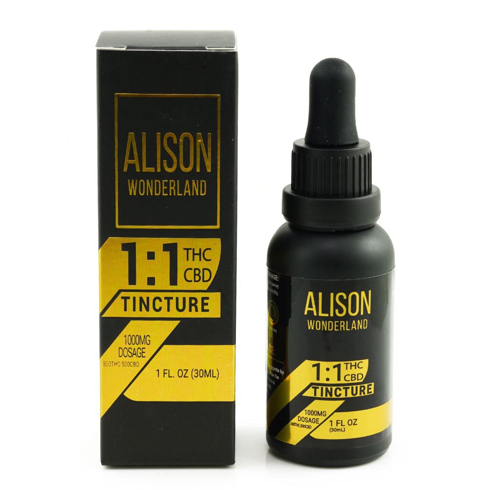 Alison Wonderland 1000MG 1:1 THC/CBD Alison Wonderland 1000MG 1:1 THC/CBD