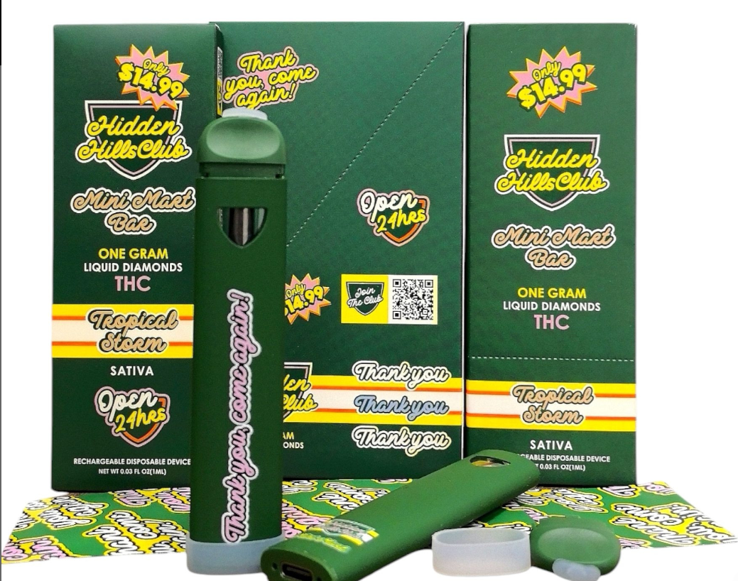 HIDDEN HILLS CLUB VAPE UK