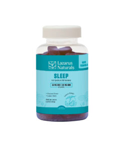 Lazarus Naturals, CBD Sleep Gummies, Lemon Mango, Full Spectrum, 40ct, 400mg CBN + 600mg CBD