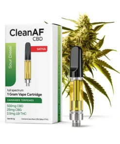Sour Diesel Sativa THC Vape  Oil