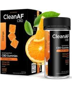 Orange CBD + CBG Gummies for Relief