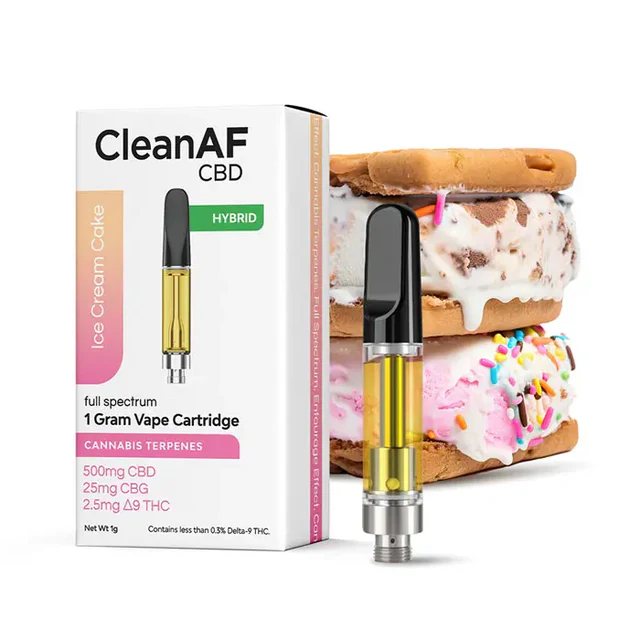 Ice Cream Cake Hybrid THC Vape Cartridge Ice Cream Cake Hybrid THC Vape Cartridge