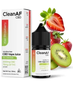 Kiwi Strawberry THC Vape Juice 30ml